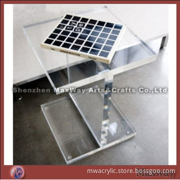 Modern and elegant thickened acrylic end table